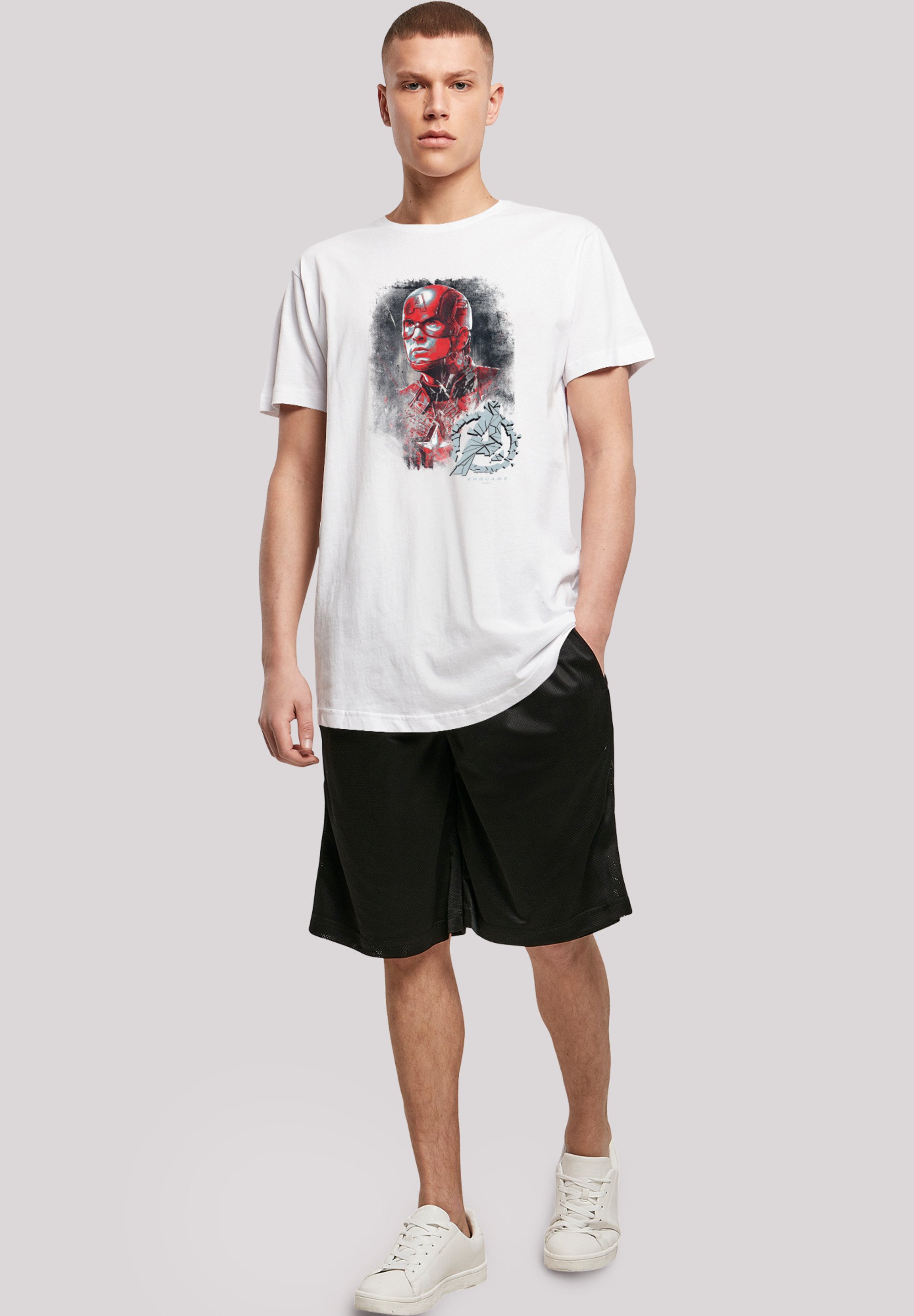 Avengers endgame white t shirt Clearance