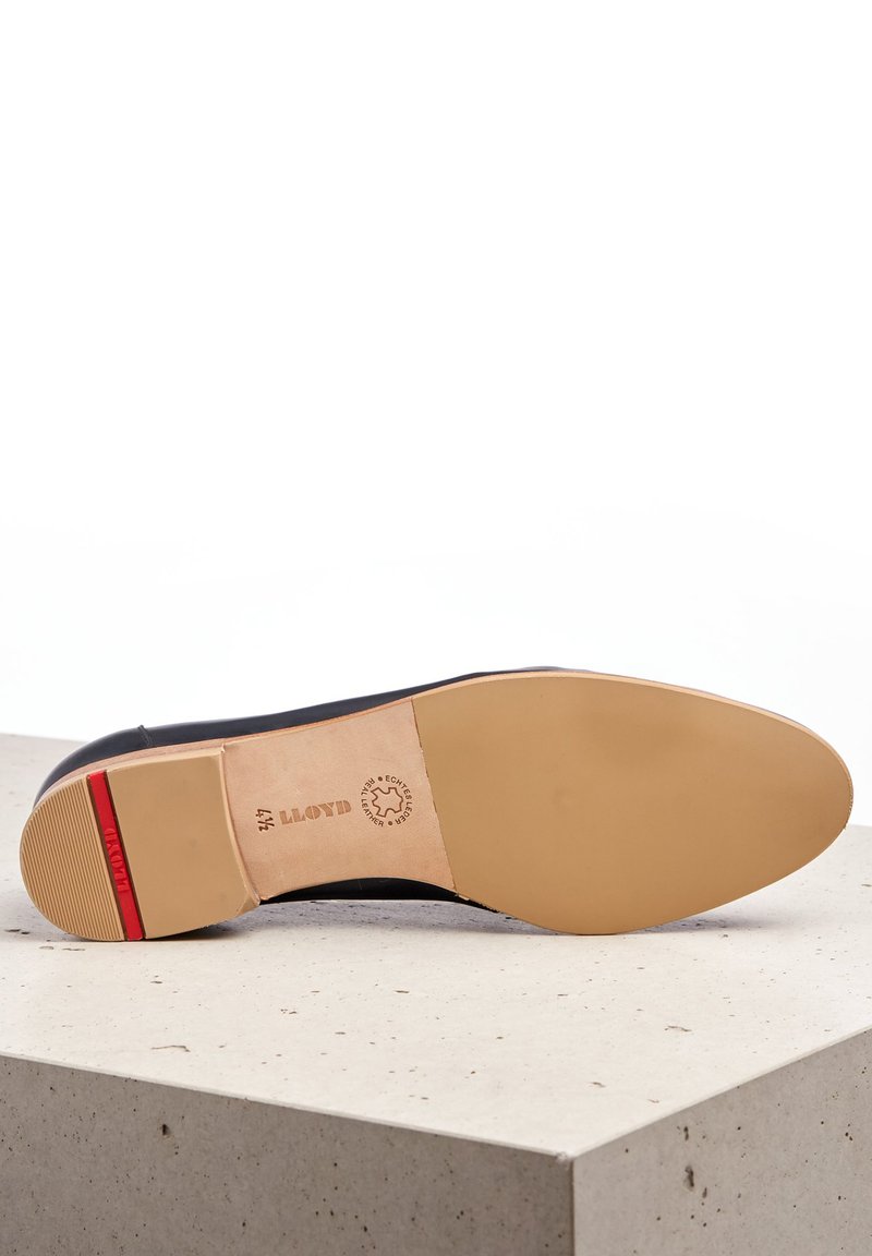 Mocassins Lloyd Femme Bleu Taille 41 - Confort Lacets Cuir
