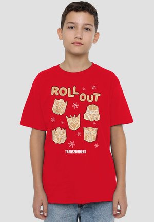 Hasbro ROLL OUT COOKIES - Print T-shirt - red