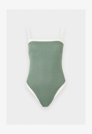 Abercrombie & Fitch, MARINA CONTRAST - Maillot de bain - green