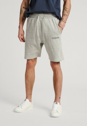 Hummel HMLLEGACY - Sportiniai šortai - grey melange