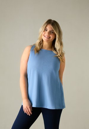 Ulla Popken Maglietta a manica lunga - blue/blu - (Second hand