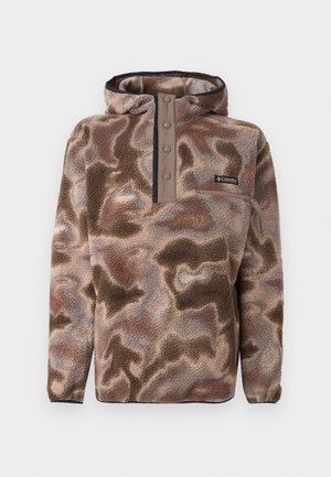 Columbia, HELVETIA PRINTED HOODIE - Sweat polaire - iron dyeflow