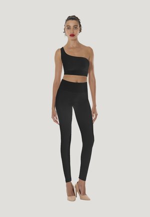 Leggings - Hosen - black