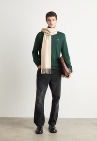 GANT CASUAL HALF  - Pulover - tartan green