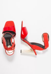 River Island Korolliset sandaalit - red