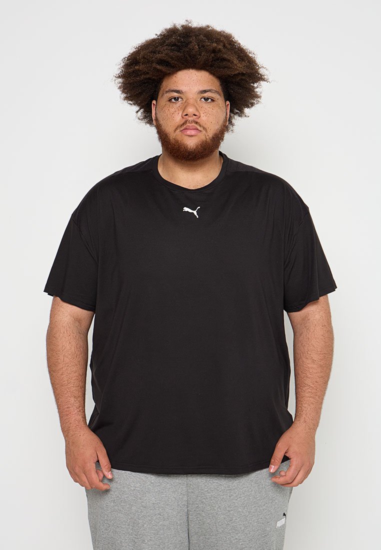 Puma T-shirt basic zwart Puma T-shirt basic zwart