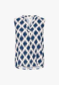 Non sélectionné, ogee ikat med blue