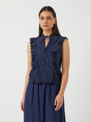 YASLUMA - Bluse - navy blazer