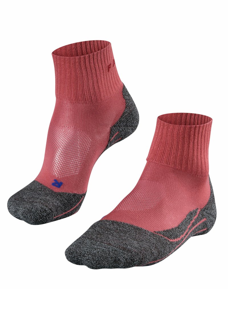 FALKE TK2 COOL SHORT TREKKING MEDIUM CUSHIONING - Träningssockor - mixed berry