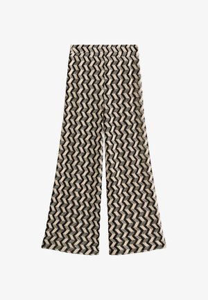 New Look CHEVRON  - Leggings - Byxor - black pattern