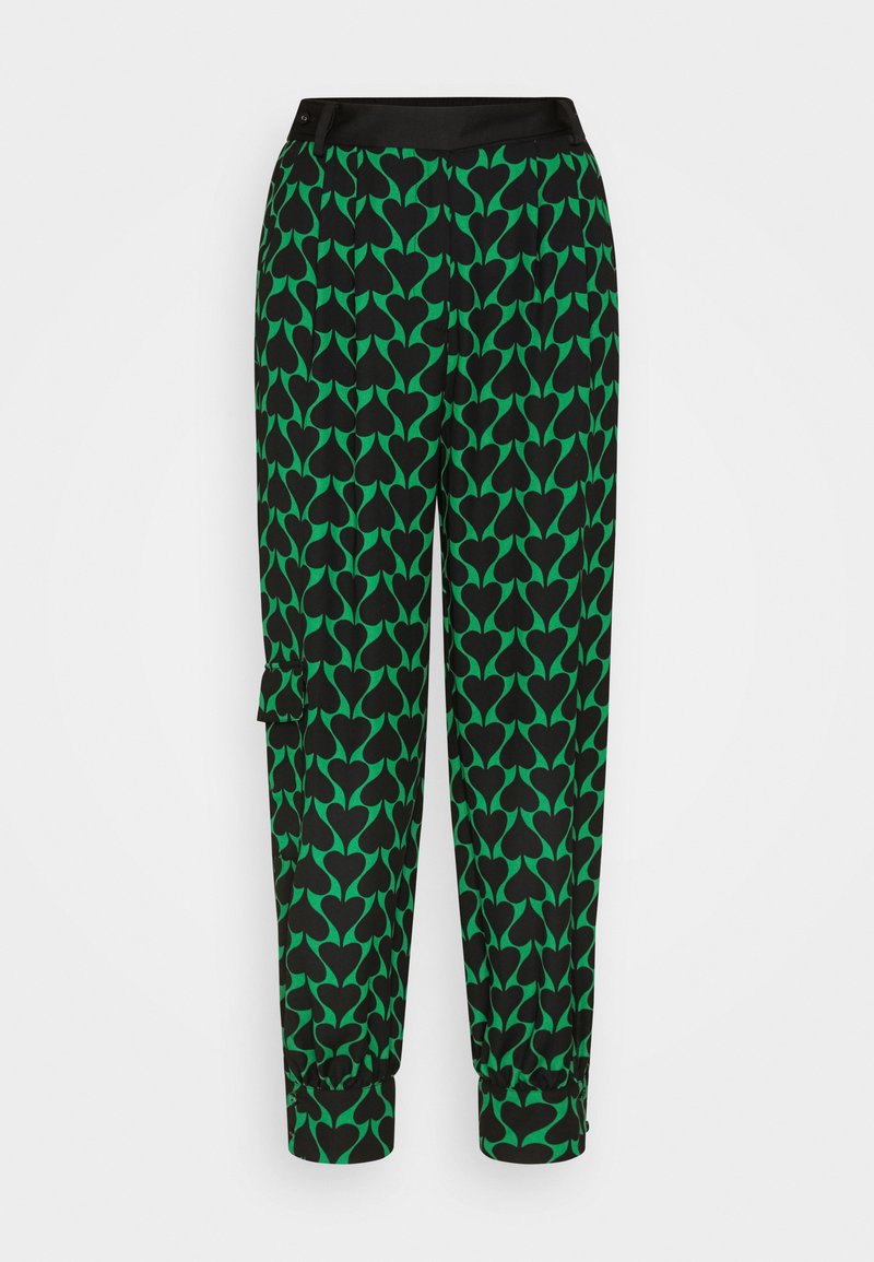 Damen Bekleidung | Diane von Furstenberg LULA PANTS Stoffhose green/grün - HV63765 Damen Bekleidung | Diane von Furstenberg LULA PANTS Stoffhose green/grün - HV63765
