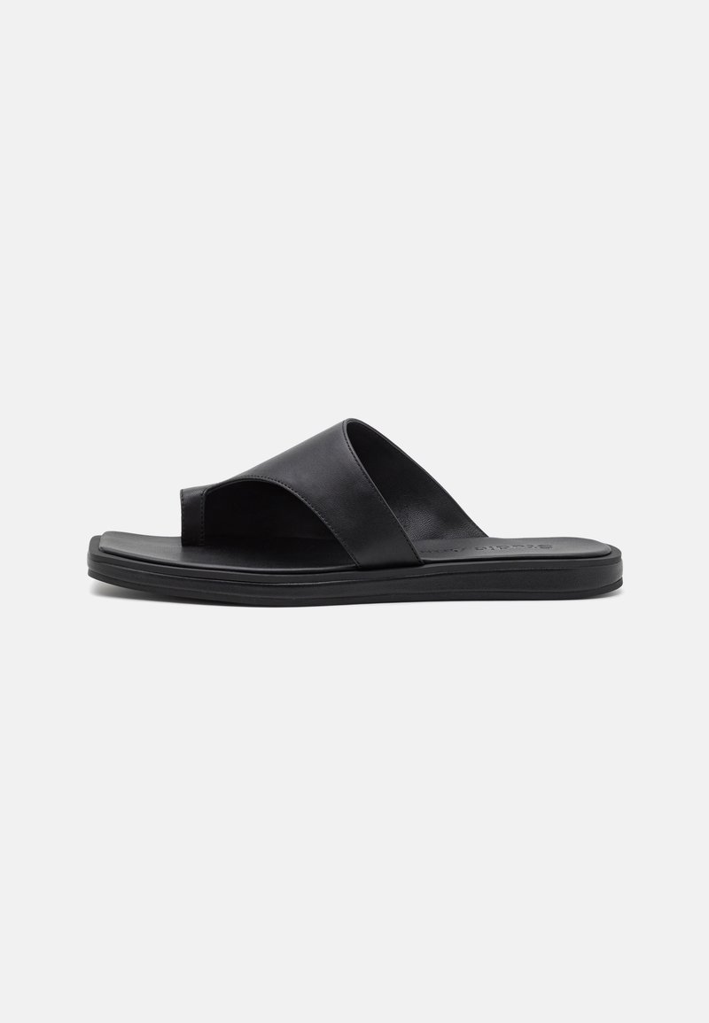 Studio Amelia - IDA SLIDE - Sandaler m/ tåsplit - black, Forstør