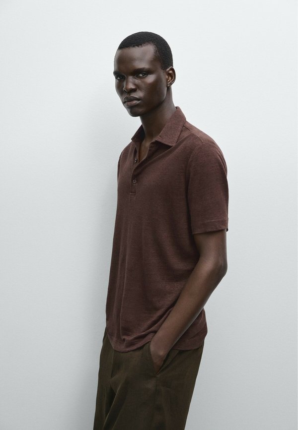 SHORT SLEEVE  - Polo shirt - bordeaux
