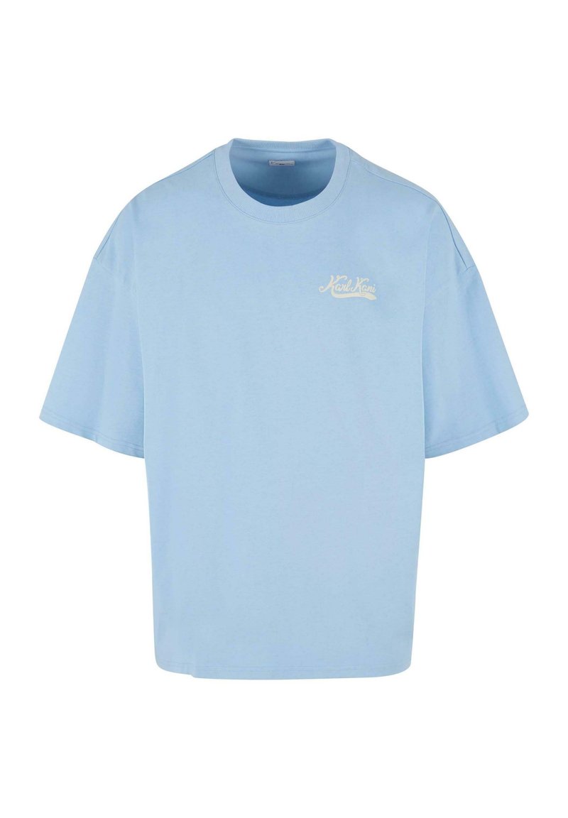 Karl Kani T-shirt print lichtblauw
