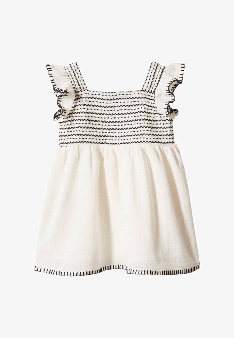 Mango Kids IBIZAB - Robe de jour - white