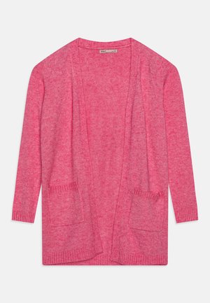 KOGLESLY OPEN - Cardigan - carmine rose/melange