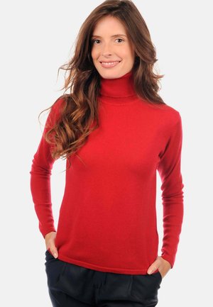 Mahogany JADE - Pullover - blood red