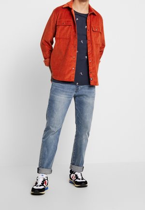 Print T-shirt - dark blue