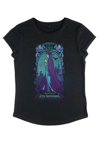 Henry Tiger SLEEPING BEAUTY MALEFICENT THE SORCERESS - T-shirt med print - black