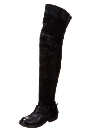 Over-the-knee boots - black