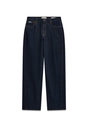 Guess Jeans, JEANS MIT HOHEM BUND UND BARREL FIT - Avar lõikega teksad - dunkelblau