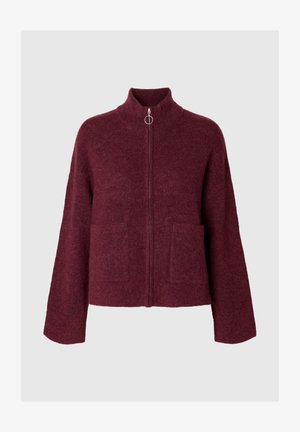 Selected, SLWSIA RAS - Cardigan - tawny port