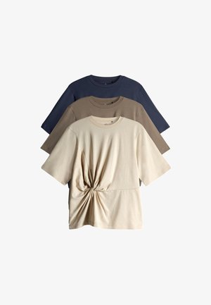 THE SET REGULAR FIT niebieski