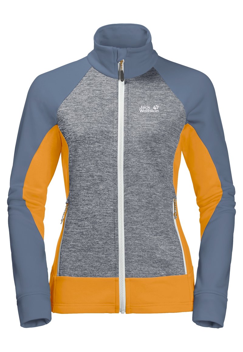 Jack Wolfskin Laufjacke blue-grey/blaugrau (Pre-owned) Zalando