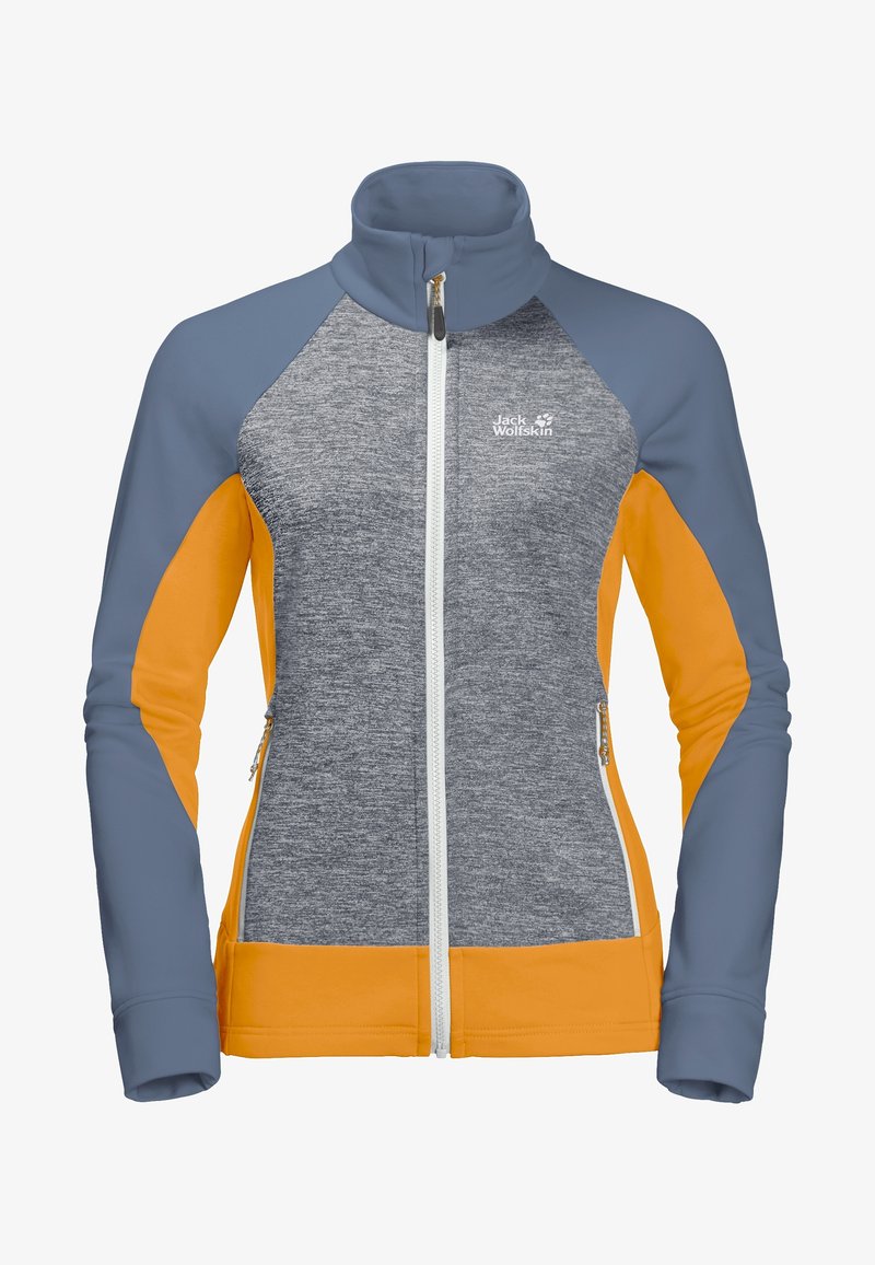 Jack Wolfskin Laufjacke blue-grey/blaugrau (Pre-owned) Zalando