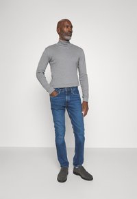 Marc O'Polo LONG SLEEVE TURTLE NECK - Hosszú ujjú felső - grey melange