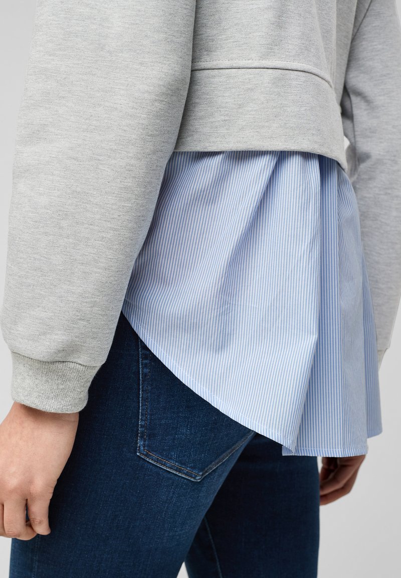 Damen Sweatshirts | s.Oliver Sweatjacke grey melange/grau - NN75460 Damen Sweatshirts | s.Oliver Sweatjacke grey melange/grau - NN75460