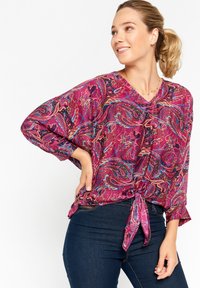 LolaLiza WITH PAISLEY  - Bluse - fuchsia