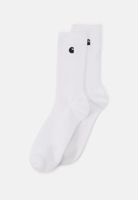 Carhartt WIP - MADISON 2 PACK UNISEX - Socken - white Thumbnail-Bild 1