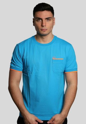 Sun68, T-shirt print - teal