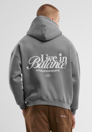LIVE IN BALANCE HEAVY - Hoodie - grey