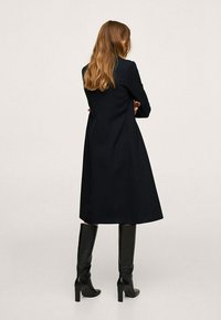 Mango Cappotto classico - black