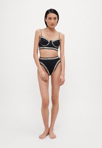 Norma Kamali STUD UNDERWIRE BRA - Vrchný diel bikín - black