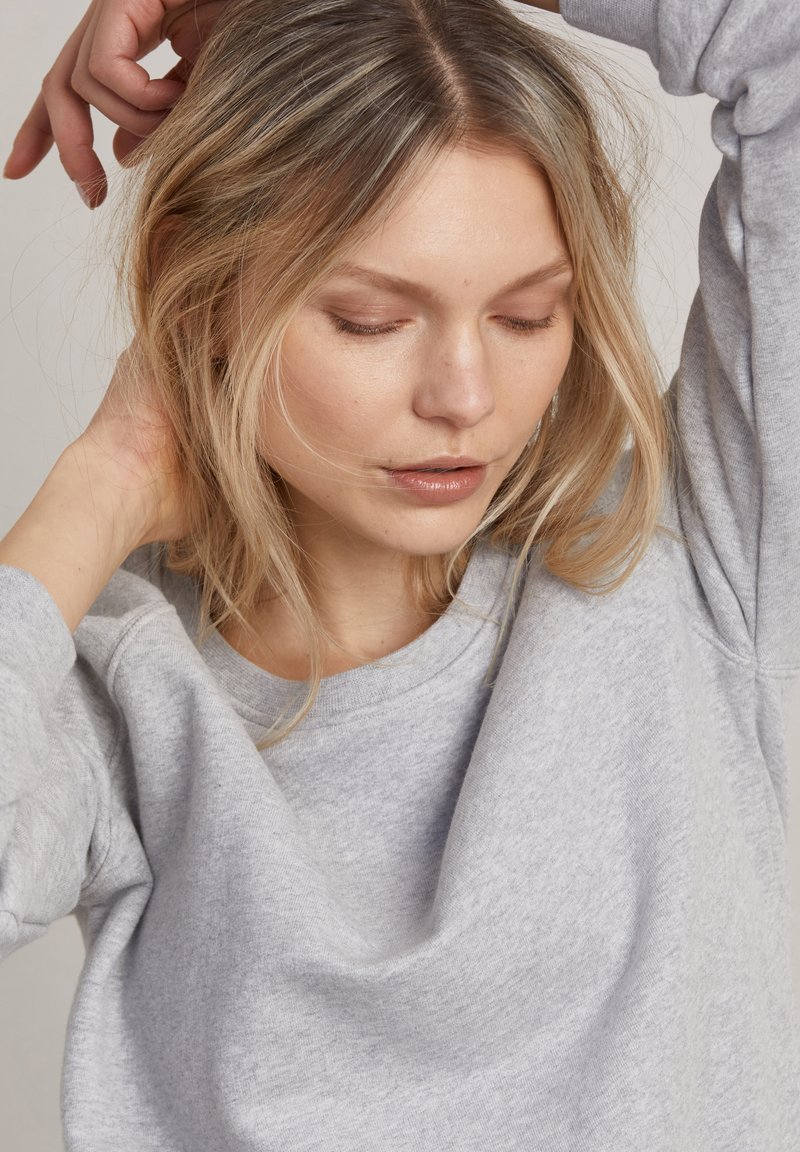 Damen Strickjacken | Hunkydory Strickpullover light grey melange/hellgrau - OH21034 Damen Strickjacken | Hunkydory Strickpullover light grey melange/hellgrau - OH21034