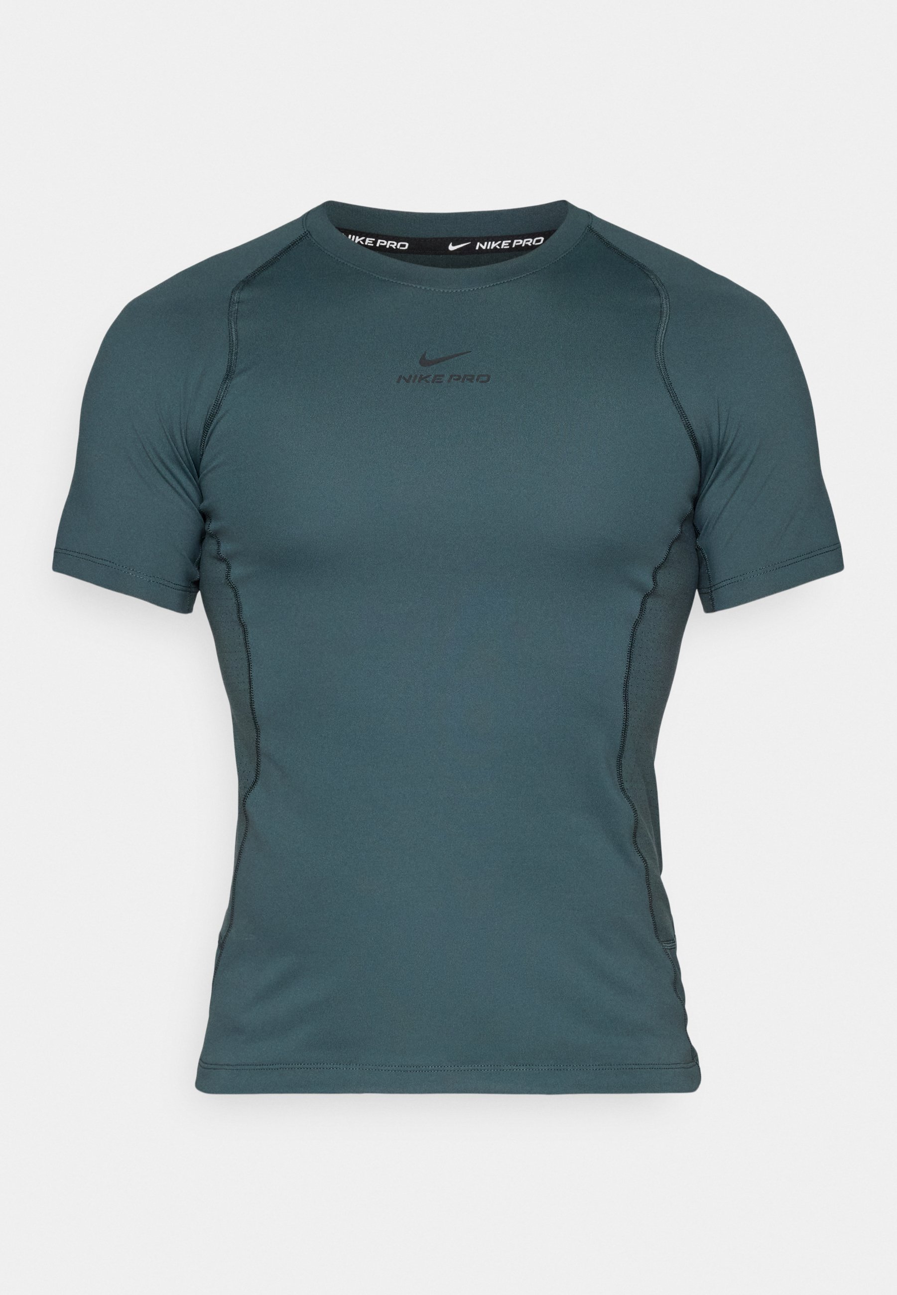 green nike compression shirt