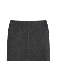 SHORT WITH ZIP FASTENING - Minikjol - grey