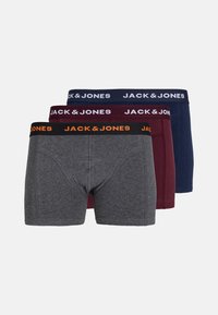 Jack & Jones 3PACK  - Onderbroeken - dark grey melange