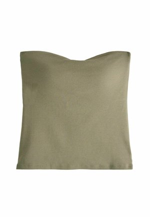 Next, REGULAR FIT - HIDDEN SUPPORT BANDEAU BRA TOP - Top - khaki green