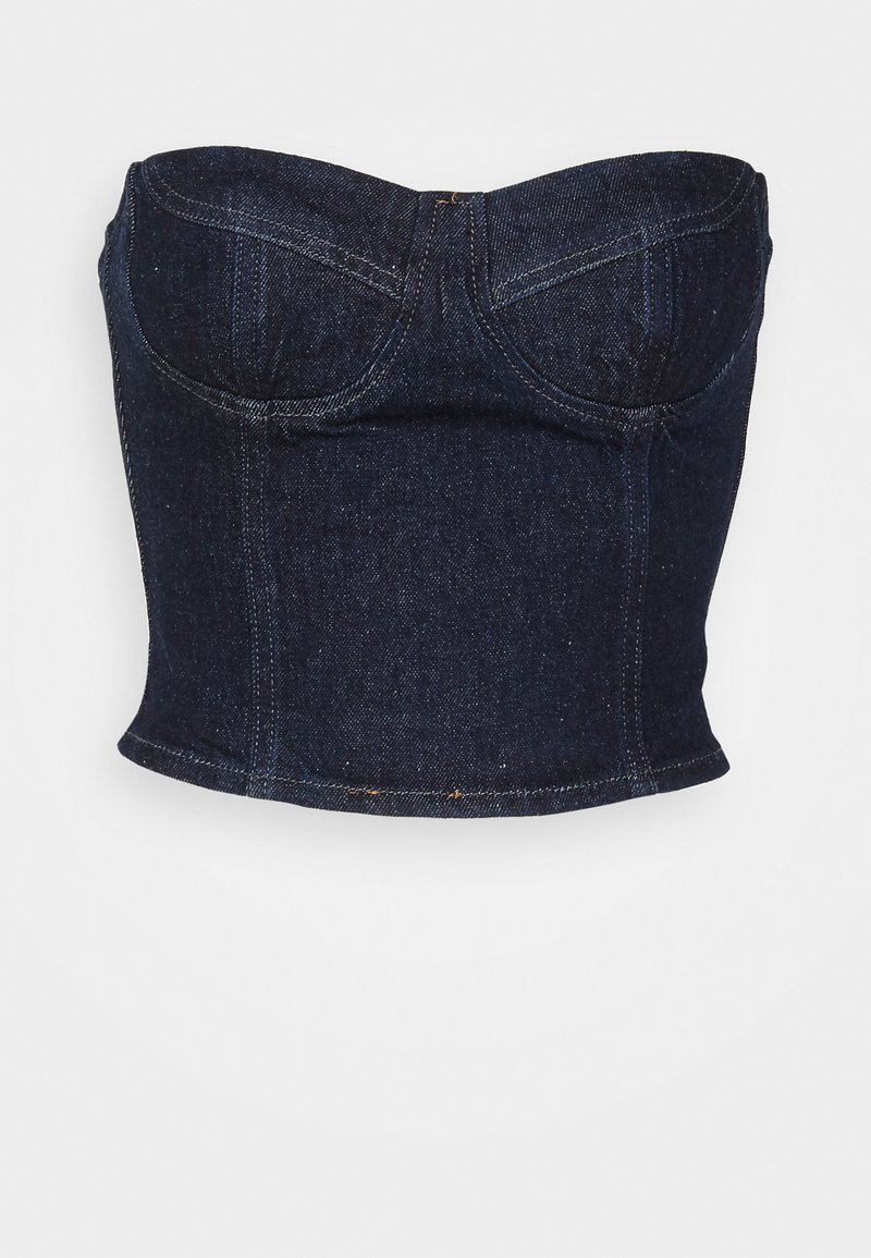 Only Top donkerblauw denim Only Top donkerblauw denim