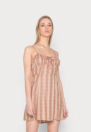 TIE FRONT DRESS - Vardagsklänning - multi