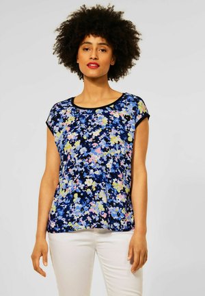 MIT BLUMEN PRINT - Print T-shirt - multi coloured