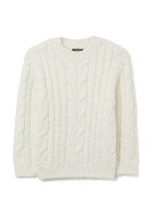 Strickpullover - optical white