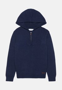 Luvtröja - mottled dark blue