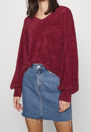 Hollister Co. Strickpullover - bordeaux