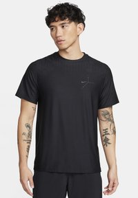 Nike Performance - Sport T-shirt - black black black Miniatuurafbeelding 1